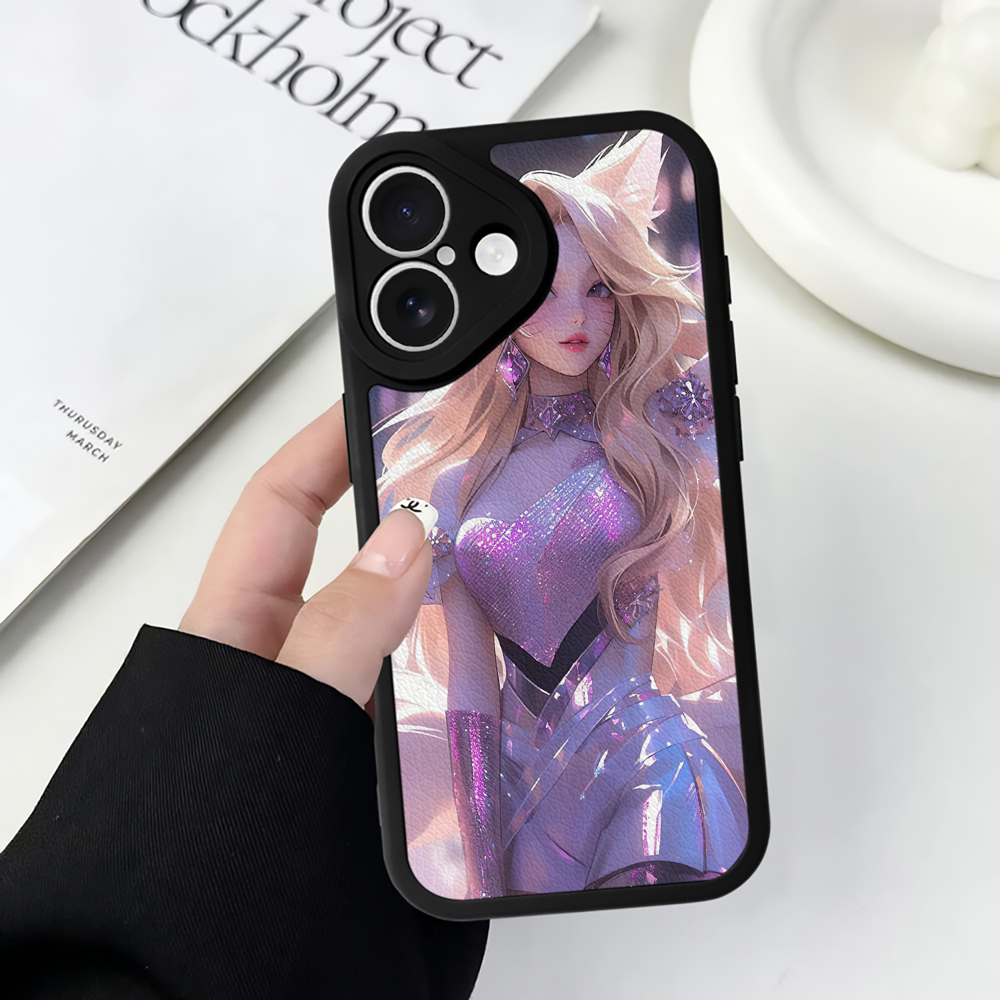 リーグ・オブ・レジェンド League of Legends LOL 【iPhone 16シリーズ対応】シリコンスマホケース（レザー調） 材質：シリコン